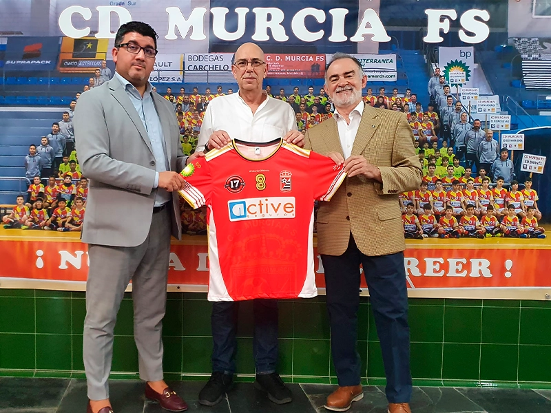 Active Seguros nuevo patrocinador del C.D. Murcia F.S.